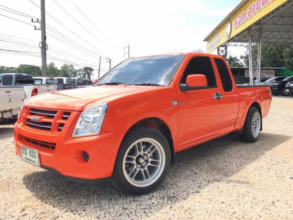 Isuzu D-Max Space Cab ปี 2009 สีส้ม