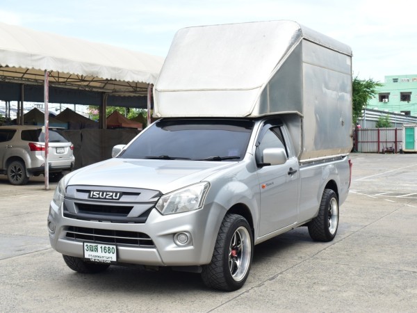 Isuzu Dmax 1.9 Spark (ตอนเดียว) เครื่องยนต์ ดีเซล เกียร์MT ปี 2018 สีเทา ไมล์: 18x,xxx กม. พร้อมใช้ทันที