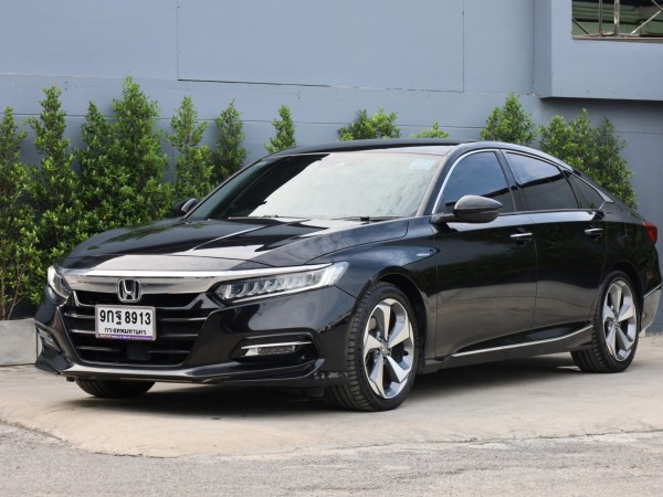 "HONDA ACCORD 2.0Hybrid ปี2019 สีดำ รุ่นใหม่ ไมเนอร์เชนจ์ G10 รถมือเดียว