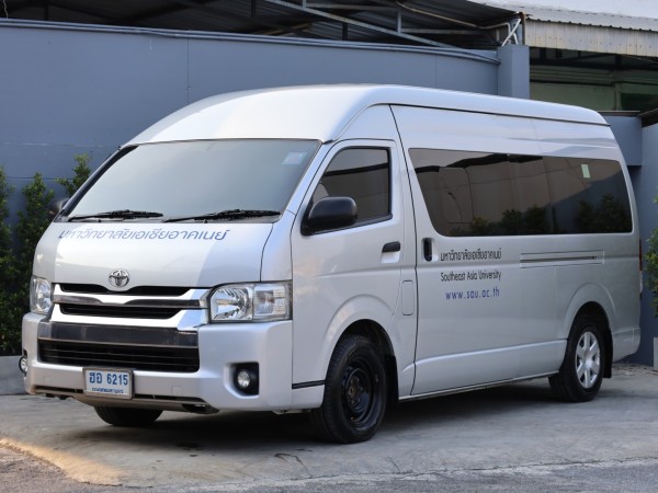 2018 TOYOTA COMMUTER 3.0 ดีเซล ก.ธรรมดา ไมล์แท้ 117,xxx กทม