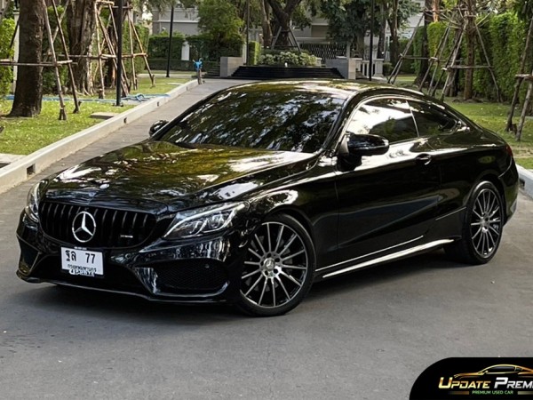 Mercedes Benz C 250 Coupe’ AMG Dynamic มือเดียวป้ายแดง 5หมื่นโล 2016Y.