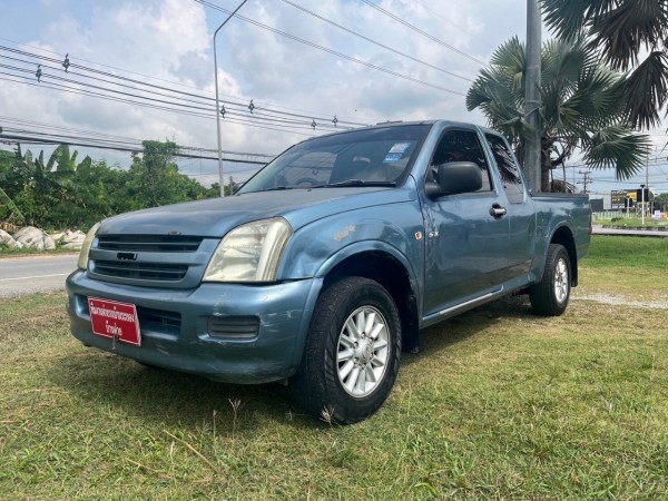 2003 Isuzu D-Max Space Cab สีฟ้า