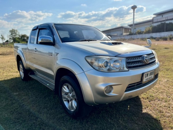 2007 Toyota Hilux Vigo Extra cab สีเงิน