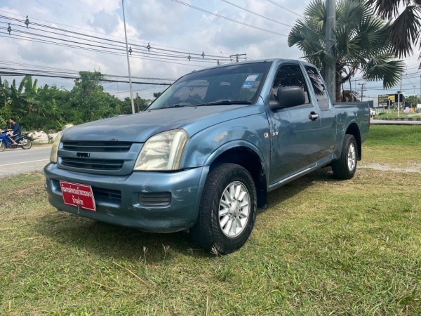 2003 Isuzu D-Max Space Cab สีน้ำเงิน