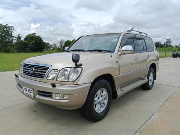 2001 Lexus LX470 SUV 4WD 4.7 CYGNUS สีน้ำตาล