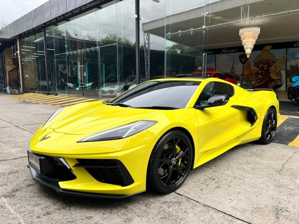 2022 Chevrolet Stingray C8 Convert 3LT สีเหลือง