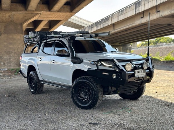 2019 Mitsubishi Triton Double cab plus prime สีขาว