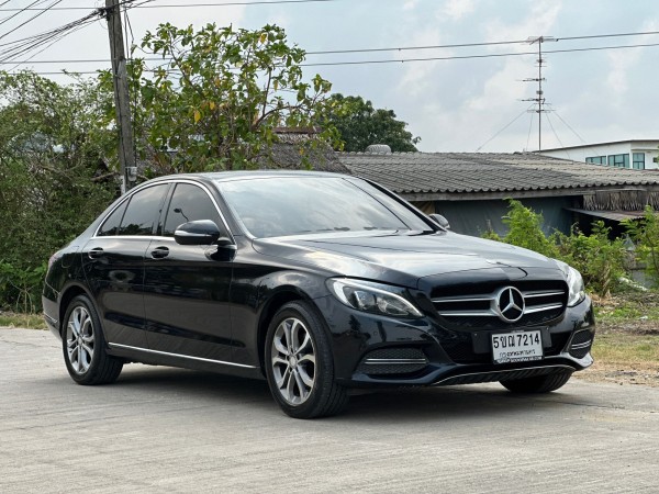 2014 Mercedes-Benz C-Class W205 C180 สีดำ