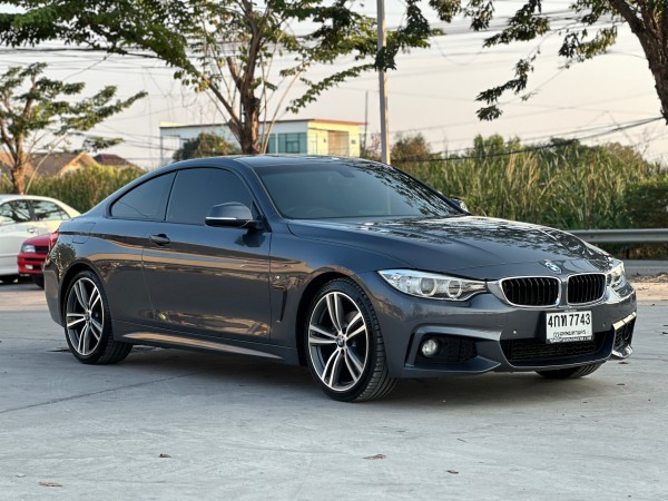 2014 BMW 420d Coupe M sport สีเทา