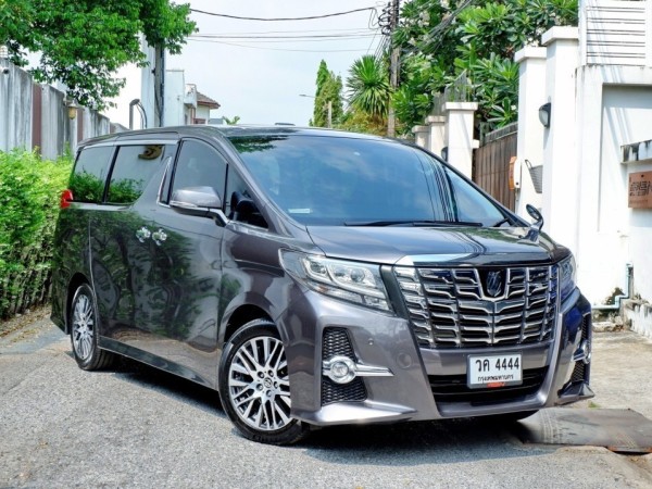 2015 Toyota Alphard สีเทา