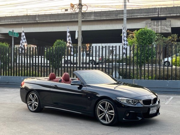 2016 BMW 420d Convertible Coupe Diesel สีดำ