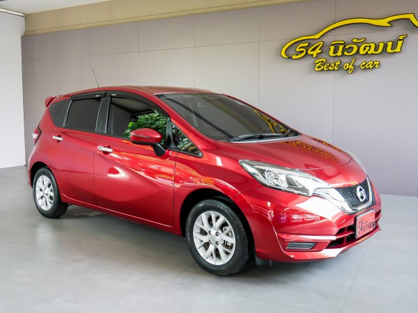 NISSAN NOTE 1.2 V AT สีแดง ปี2017