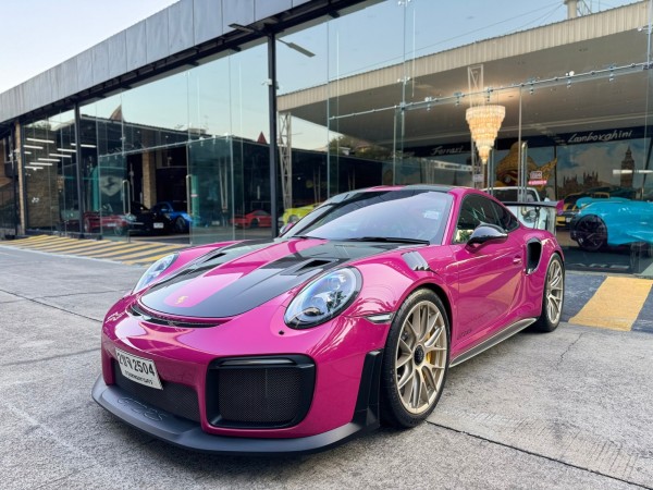 2019 Porsche 991.2 GT2 RS weissach package สีชมพู