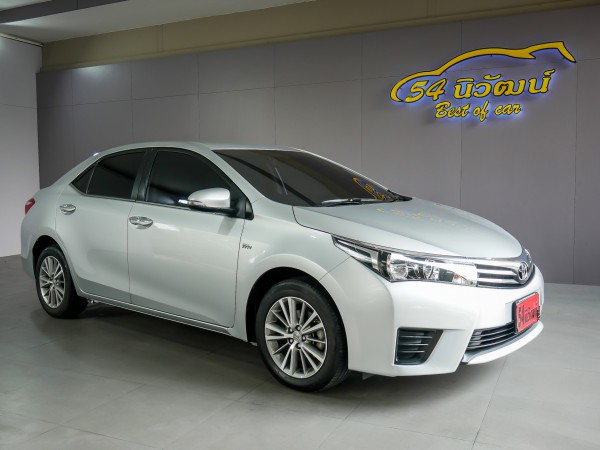 TOYOTA ALTIS 1.6 G AT สีเงิน ปี2014