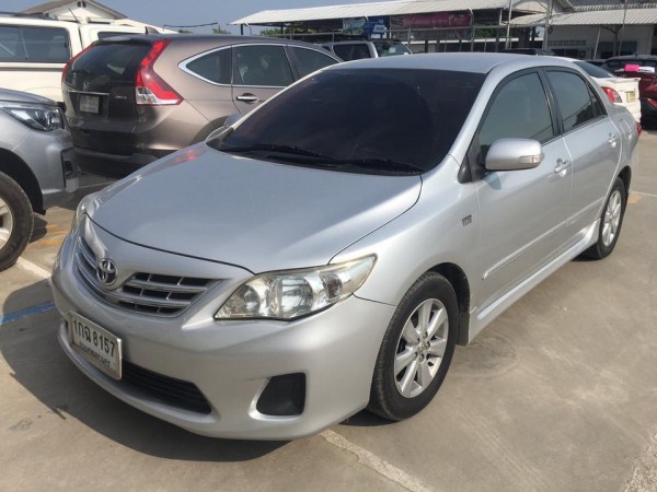 Toyota Corolla Altis ปี 2012 สีเงิน