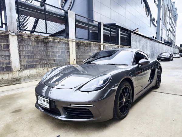 2018 Porsche 718 CAYMAN 2.0 Turbo PDK สีเทา