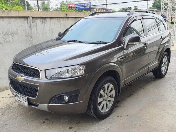 Chevrolet Captiva ไมเนอร์เชนจ์1 ปี 2013 สีน้ำตาล