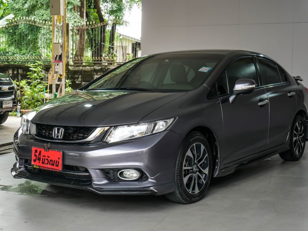 HONDA CIVIC FB 1.8 ES MNC AT  ปี 2014 สีเทา