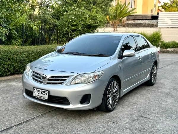 Toyota Altis 1.6E CNGโรงงาน เครื่องยนต์: เบนซิน เกียร์:AT ปี: 2012 จด2014 สี: เทา
