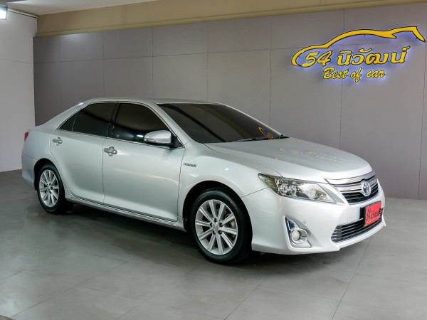 TOYOTA CAMRY 2.5 HV MP3 ปี 2012 สีเทา