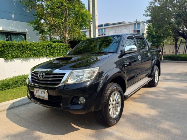 2012 Toyota Hilux Vigo Double cab สีดำ