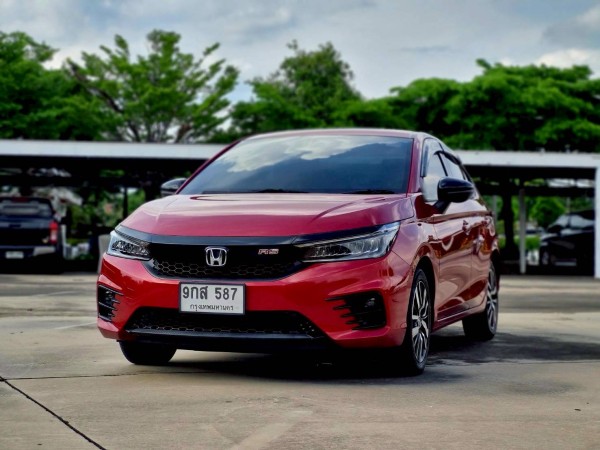 2020 Honda City Hatchback สีแดง