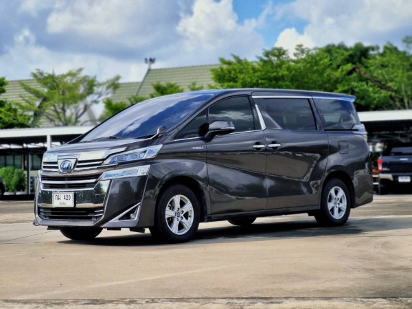 2018 Toyota Vellfire สีน้ำตาล