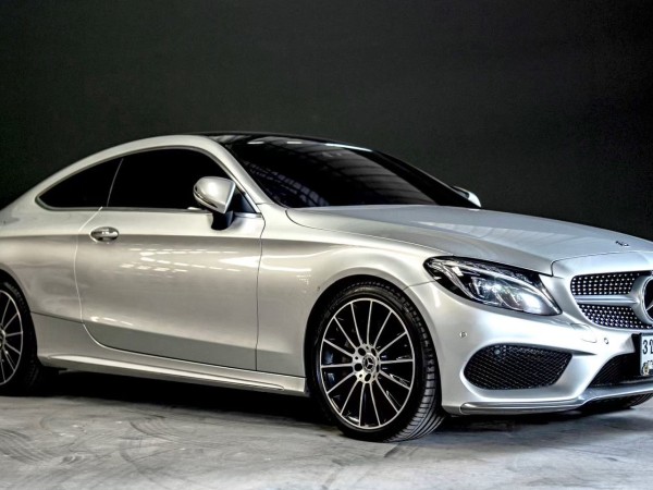 2017 Mercedes-Benz C-Class Coupe C 250 AMG สีเทา