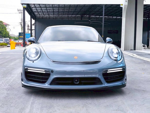 2017 Porsche 911.2 Turbo S 3.8 Coupe สีเทา
