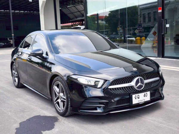 2022 Mercedes-Benz A-Class A 200 AMG สีดำ