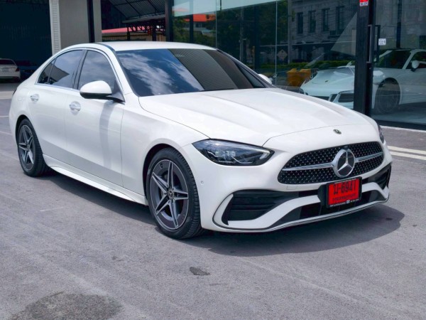 2024 Mercedes-Benz C-Class C 220 d AMG สีขาว