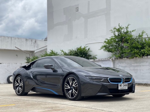 2014 BMW i8 สีเทา