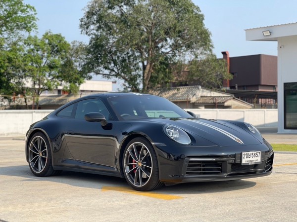 2021 Porsche CARRERA 4s 992 สีดำ