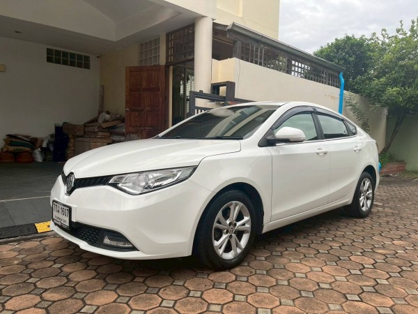 MG5 1.5 X TURBO ปี 2017 สีขาว รุ่นท๊อปสุด+ซันรูฟ มือ1