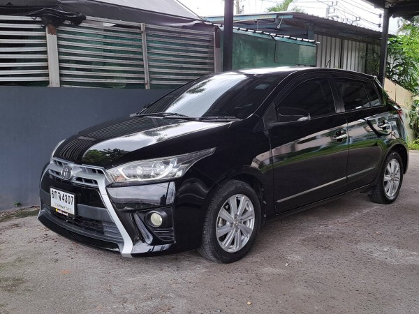 TOYOTA YARIS 1.2G ปี2017 ไมล์แท้ 70,000 มือเดียว รุ่นท็อป ประวัติดีเข้าToyotaตลอด