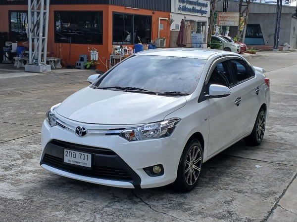 2014 Toyota Vios สีขาว