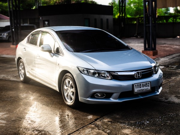 2013 Honda Civic FB สีเทา