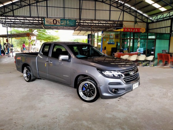 Chevrolet Colorado Gen2 โฉมแคป ปี 2017 สีเทา