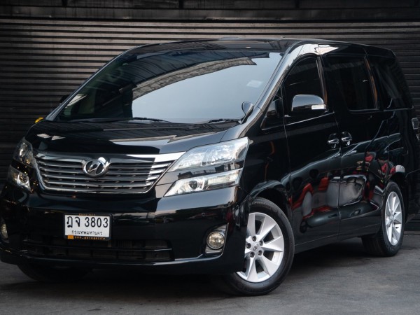 Toyota Vellfire ปี 2009 สีดำ