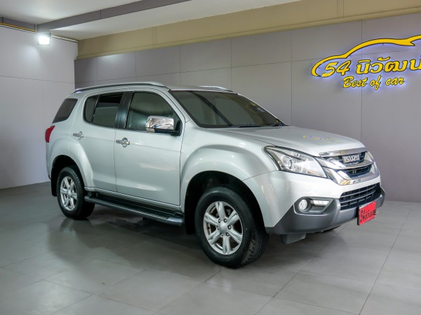 ISUZU MU-X 3.0 NAVI 4X4 AT ปี 2014 สีเงิน