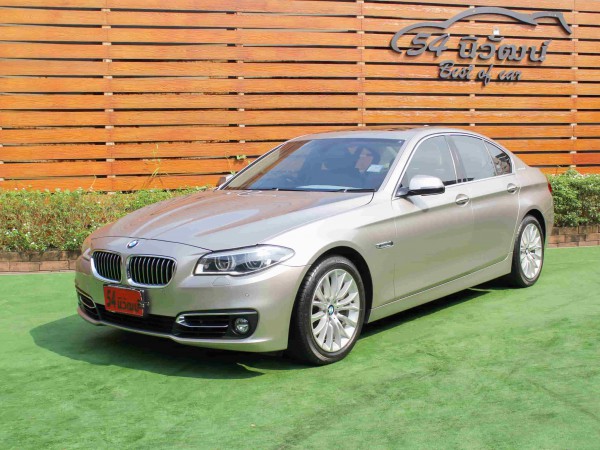 BMW 5 Series ACTIVE HYBRID 5 LUXURY 3.0 LCI ปี 2014 สีน้ำตาล