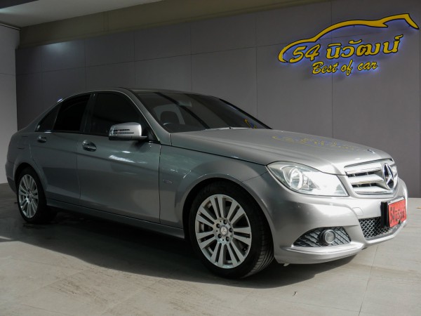 MERCEDES BENZ C200 W204 1.8 CGI Facelife ปี 2013 สีเทา