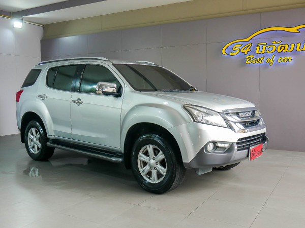 ISUZU MU-X 3.0 NAVI 4WD AT 2014 สีเงิน