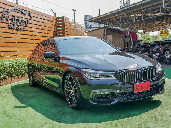 BMW G12 740LI PURE EXCELLENCE 3.0 TWINPOWER TURBO ปี 2016 สีดำ