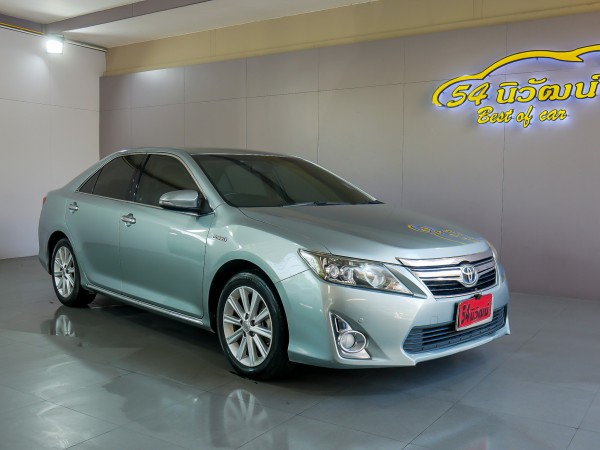 TOYOTA CAMRY 2.5 HV NAVI MINOR CHANGE ปี 2013 สีเทา