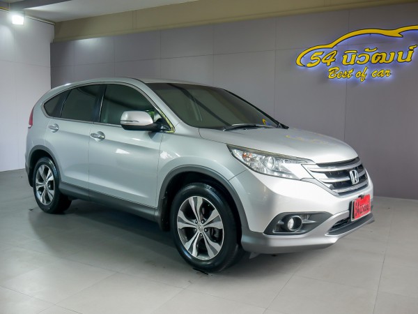 HONDA CR-V G4 2.4 EL NAVI 4WD. ปี 2013 สีเงิน