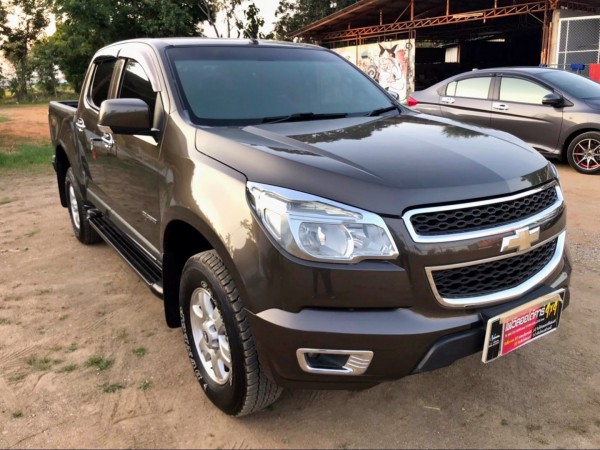 Chevrolet Colorado Gen2 โฉม 4 ประตู ปี 2013 สีน้ำตาล