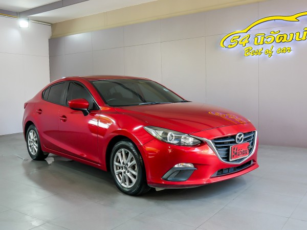 MAZDA 3 SKYACTIV 2.0 E SEDAN ปี 2015 สีแดง