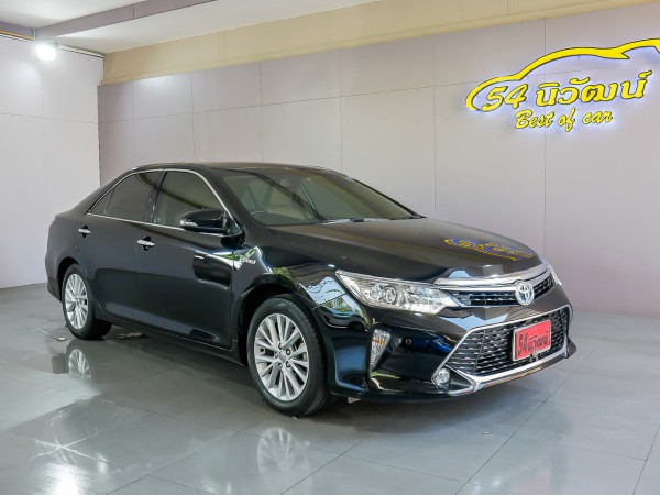 TOYOTA CAMRY 2.5 HV NAVI MINOR CHANGE AT ปี 2016 สีดำ