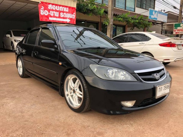 Honda Civic ES (Dimension) โฉม ตาเหยี่ยว ปี 2005 สีดำ